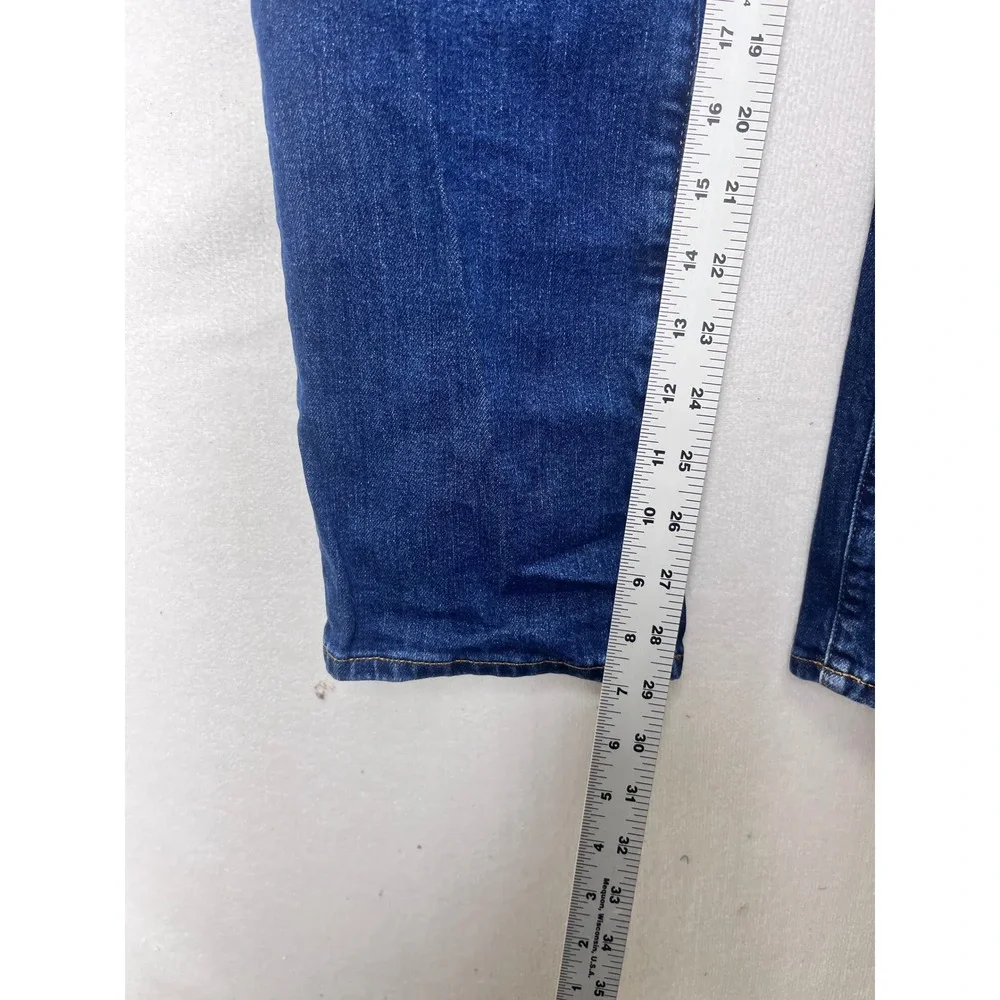 American Eagle Slim Straight Jeans Mens 36x32 Blue Airflex+ Denim 3306